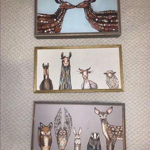 Rustic Natural Mini Framed Canvas